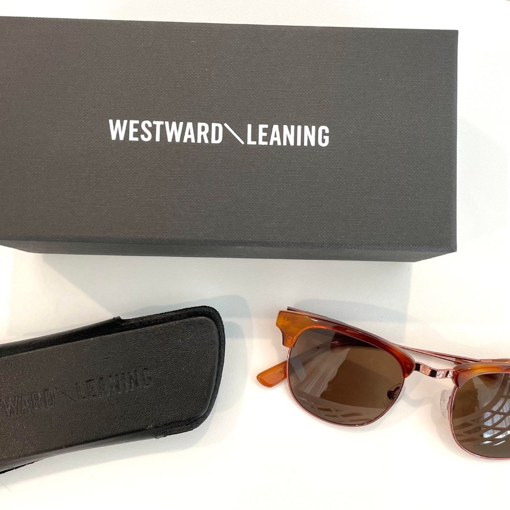 Westward Leaning Custom Handmade Sunglasses - Picture 1 of 3